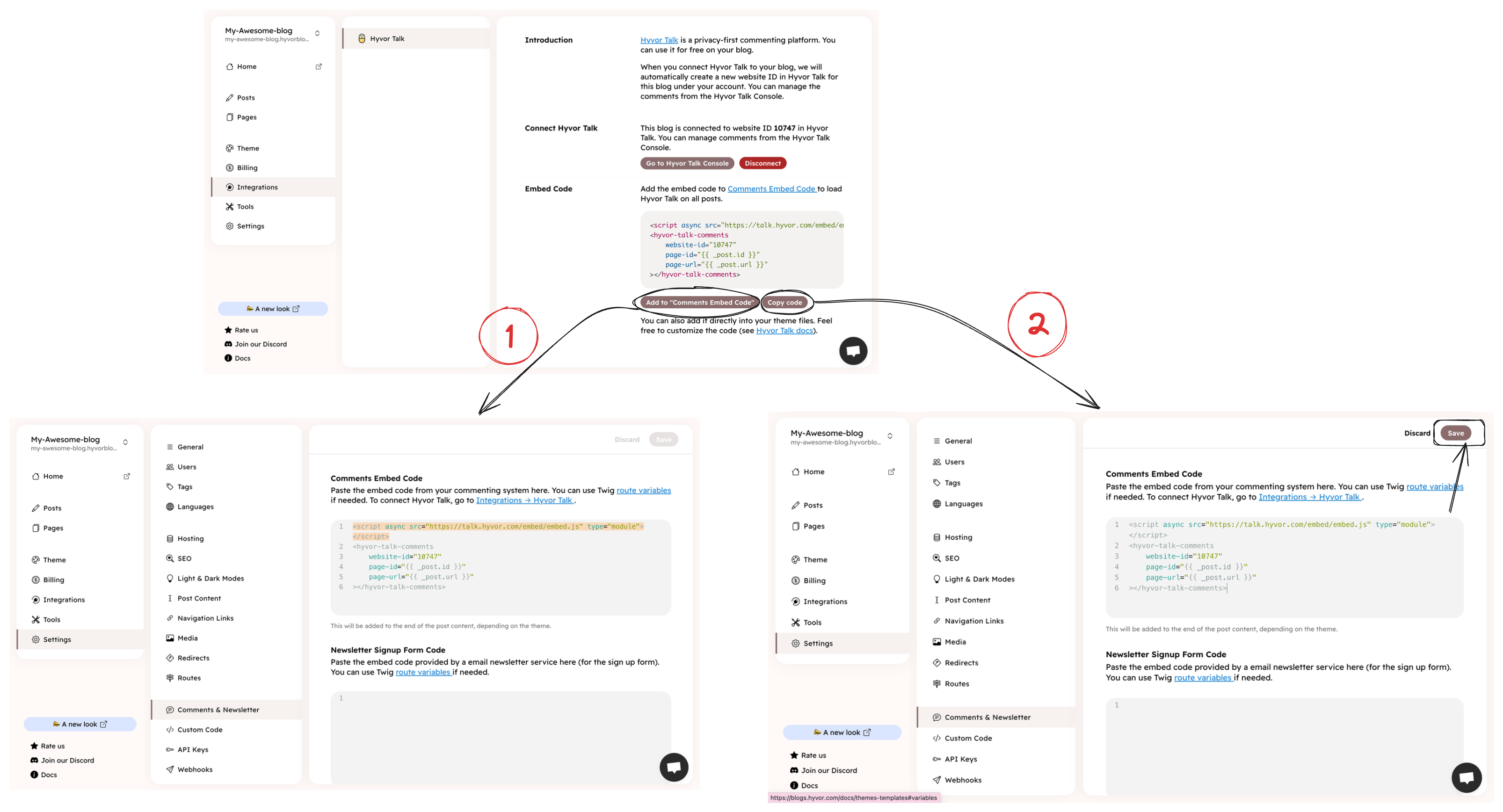 Paste Code